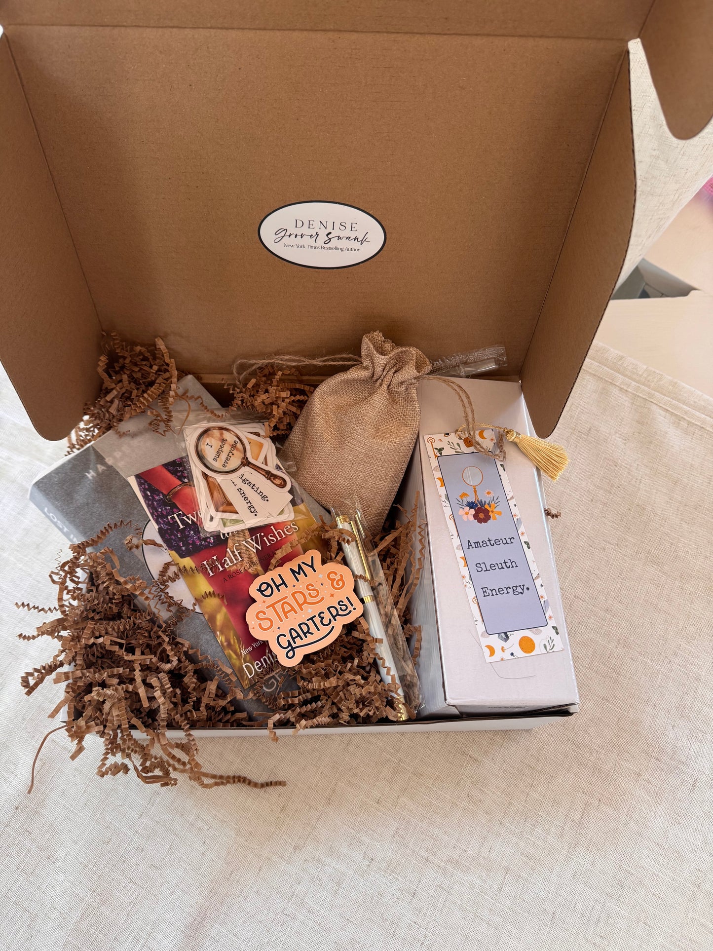 August Surprise Mystery Genre Reader Box