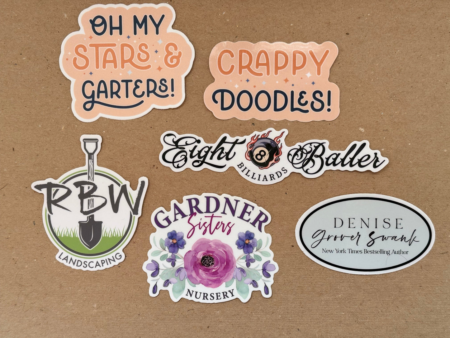 Rose Gardner Sticker Set