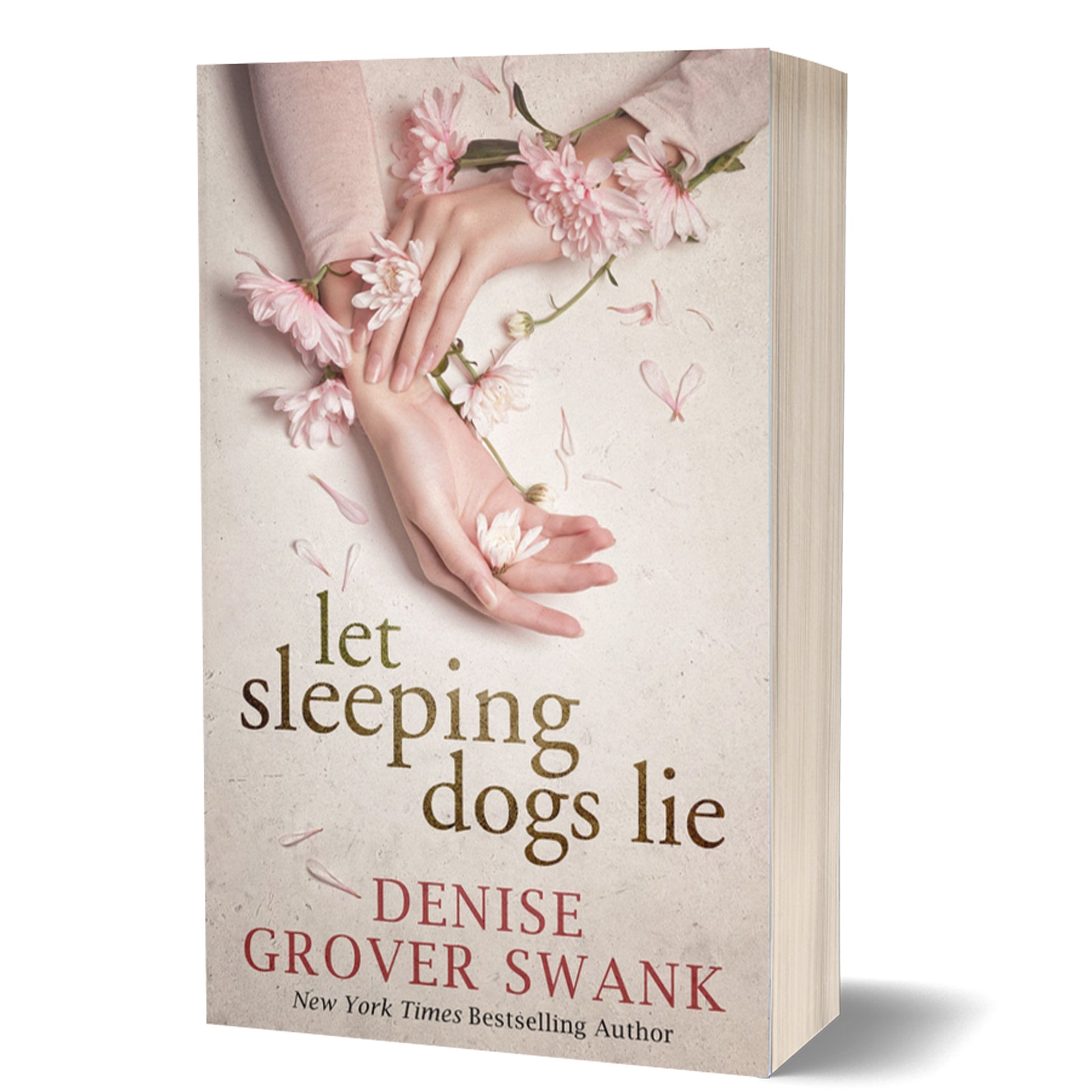 paperback cover of let sleeping dogs lie by denise grover swank