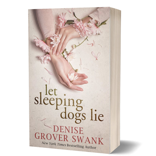 paperback cover of let sleeping dogs lie by denise grover swank