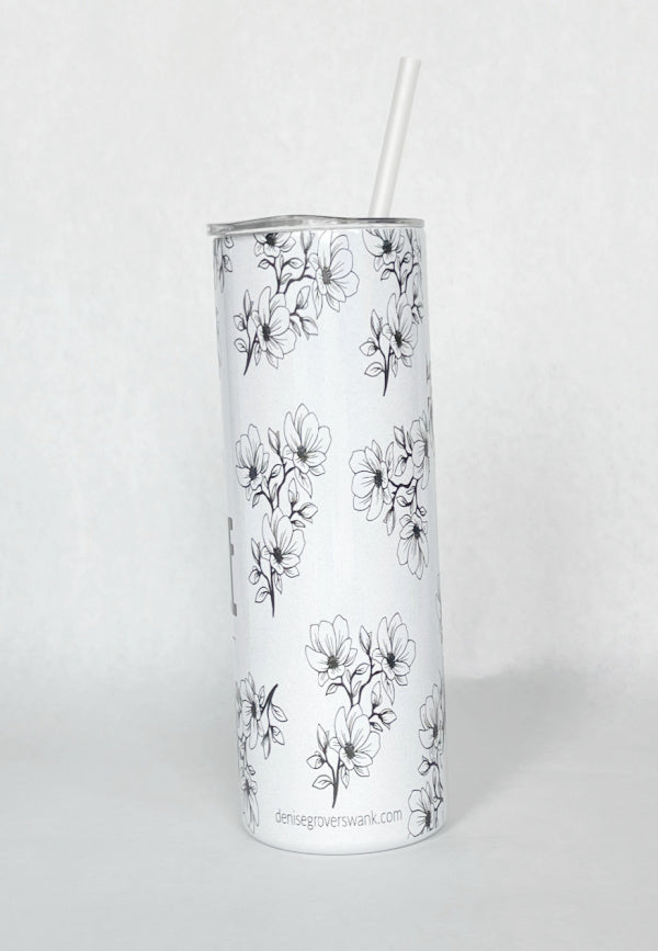 Magnolia Steele Tumbler