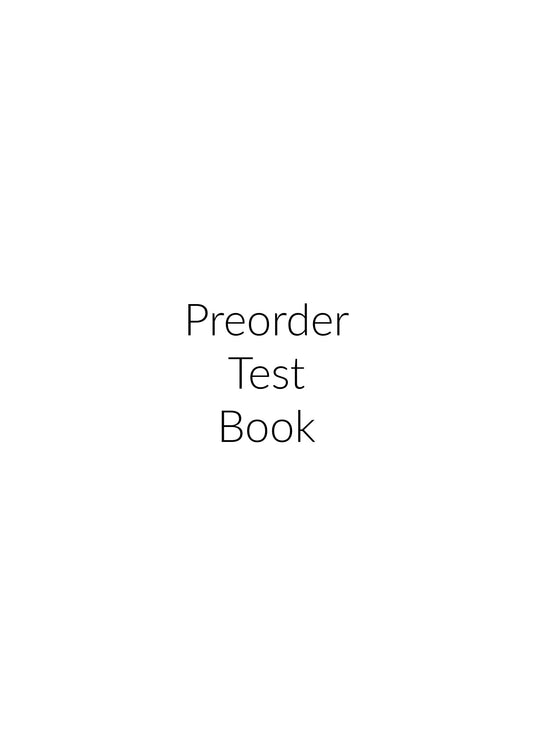 preorder test book