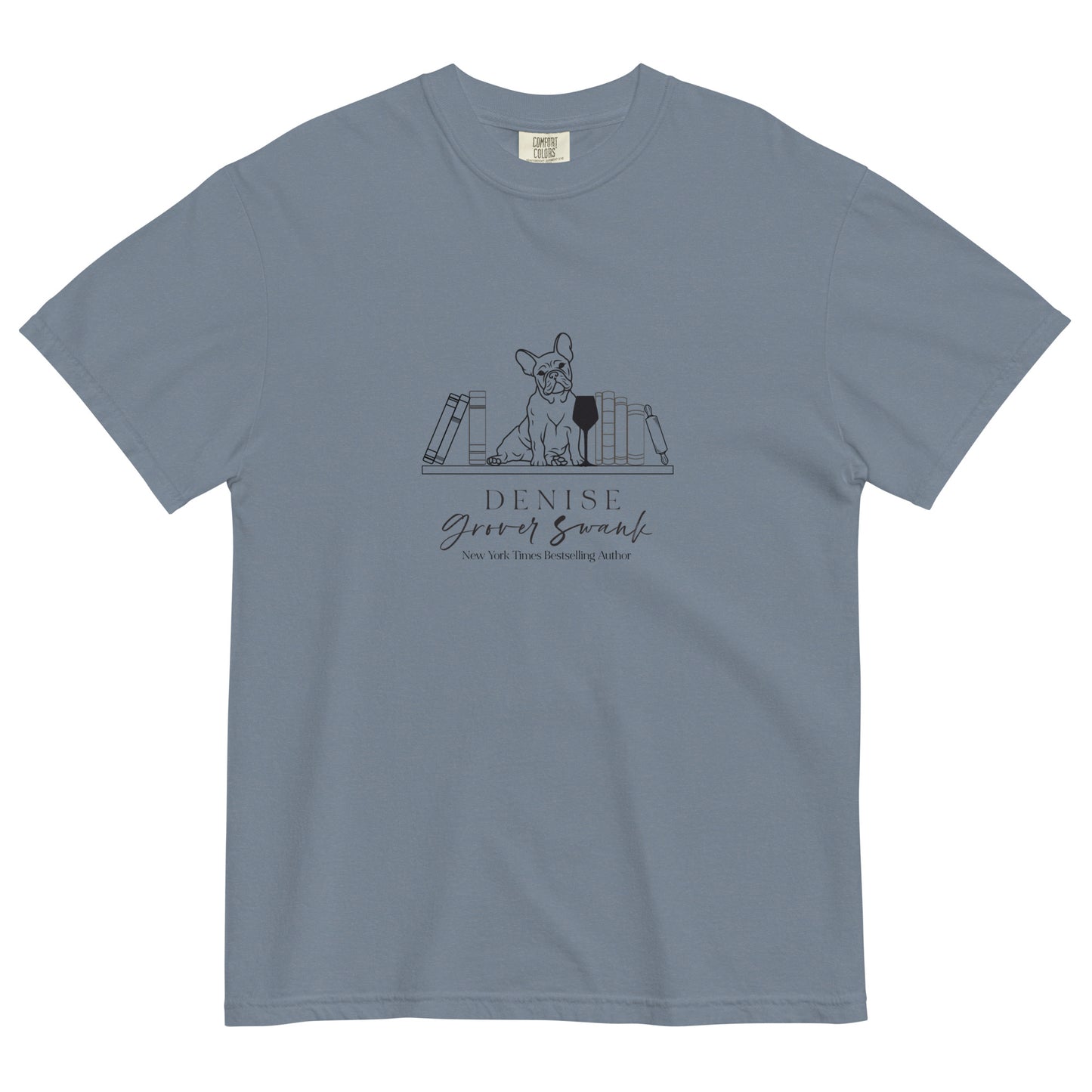 DGS Logo unisex garment-dyed heavyweight t-shirt