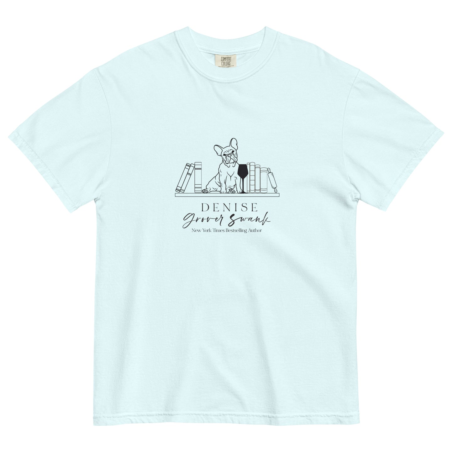 DGS Logo unisex garment-dyed heavyweight t-shirt