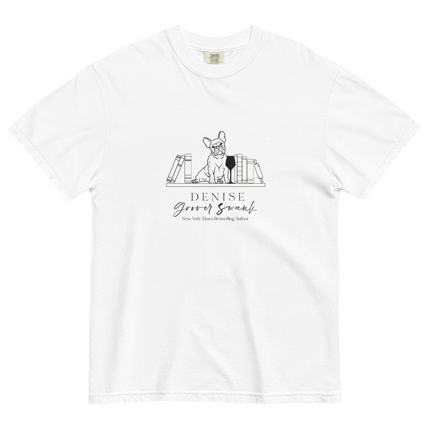 DGS Logo unisex garment-dyed heavyweight t-shirt